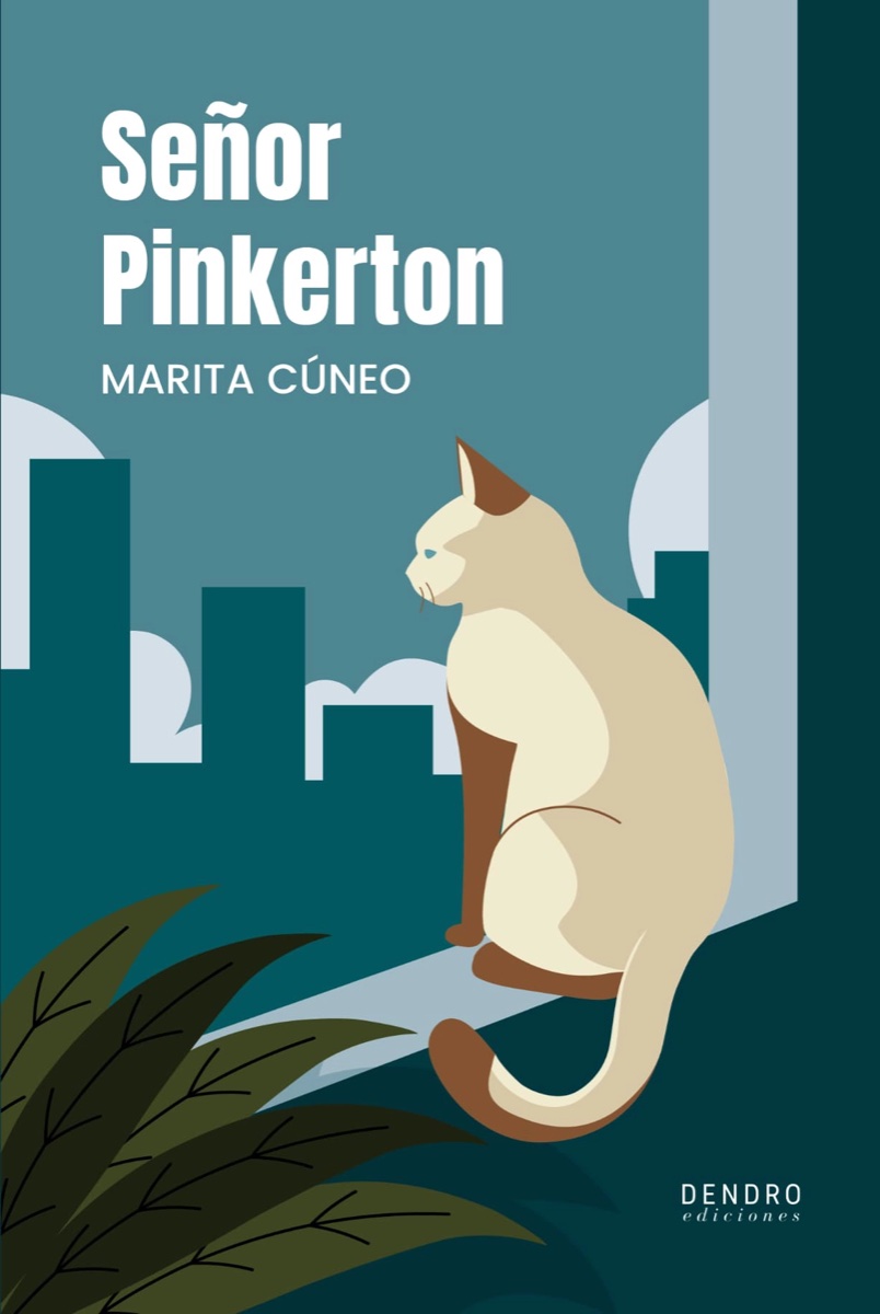 Cubierta de Señor Pinkerton, edición peruana · dendro ediciones